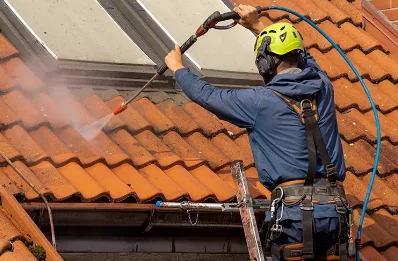 Démoussage et hydrofuge de toiture à Bures